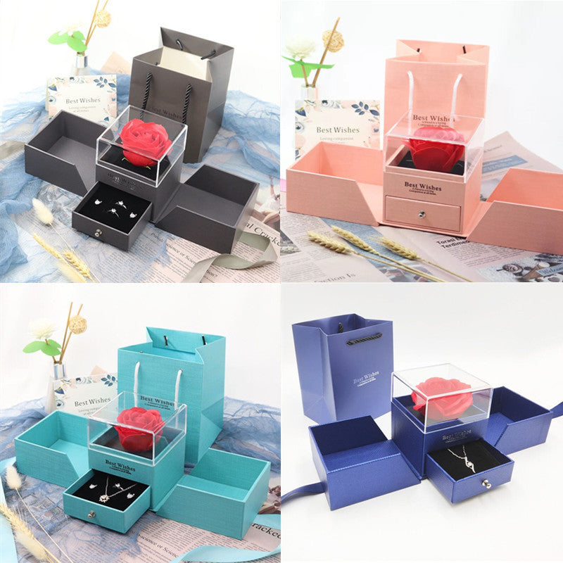 Eternal Flower Jewelry Box Gift