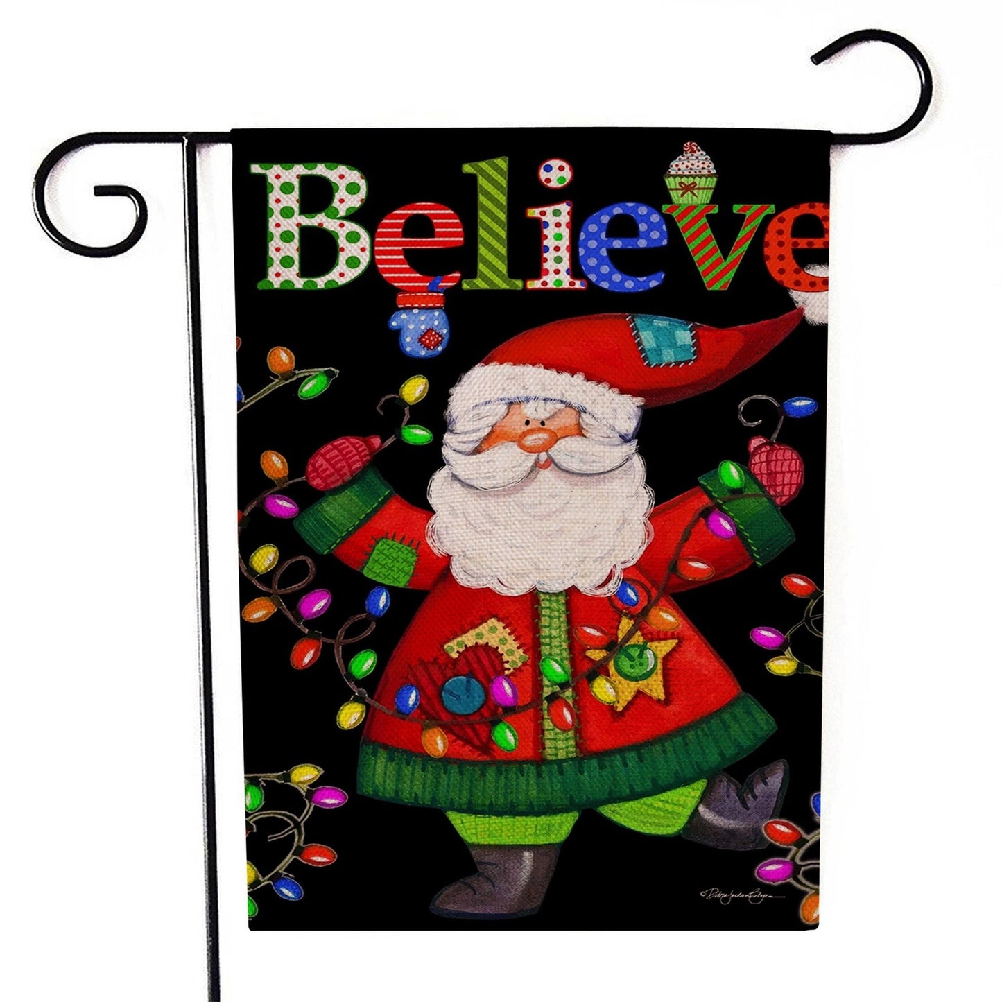 Santa Claus Garden Flag