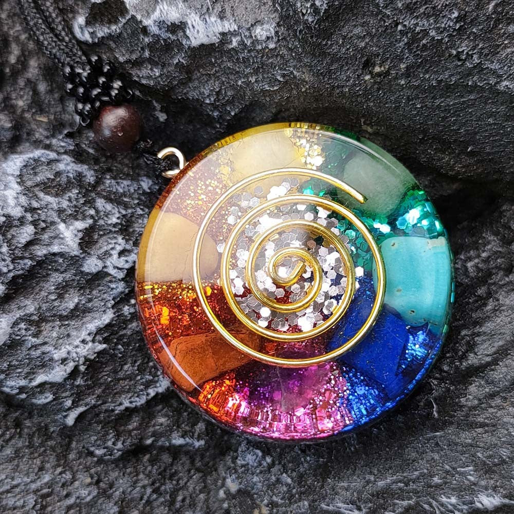 Handmade Chakra Pendant Necklace
