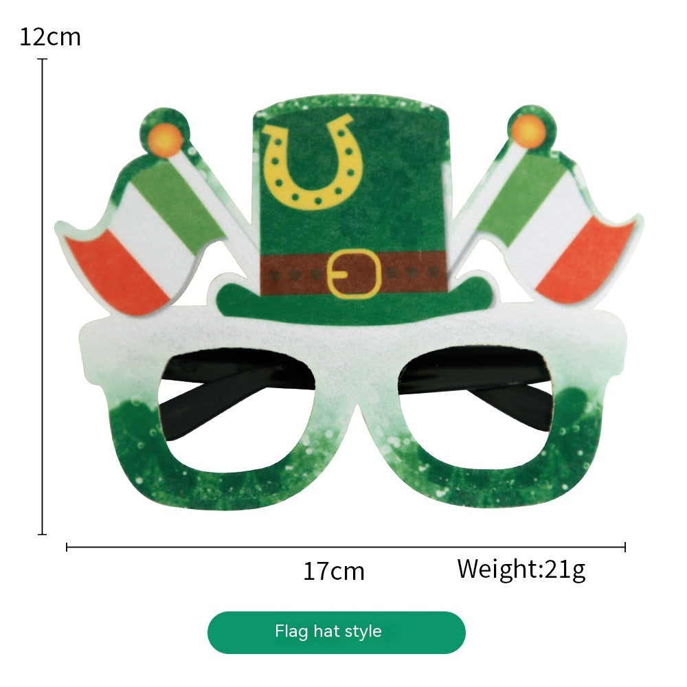 St Patrick's Day Irish Clover Glasses