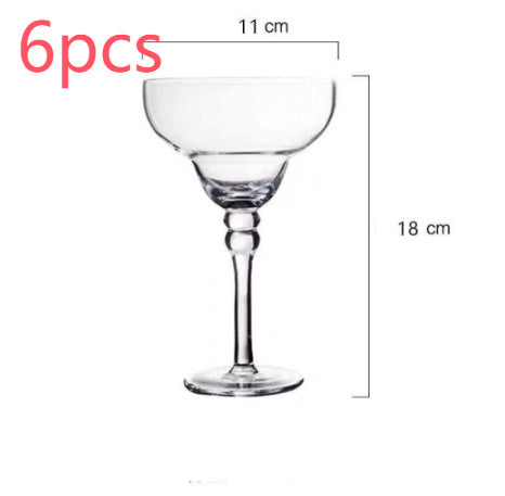 "Sipping Beauty" - Hand-painted Margarita/Wine Glass