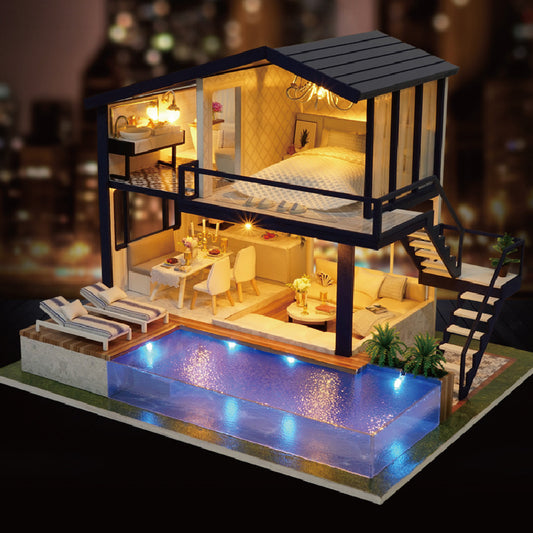 DIY 3D Wooden Doll House