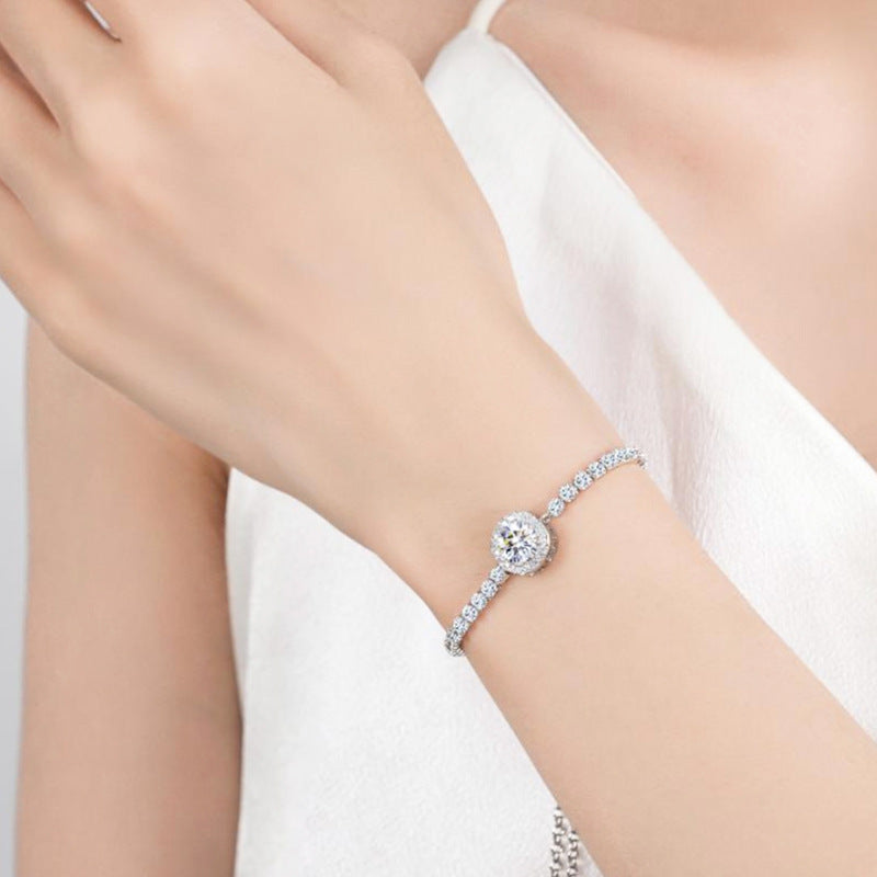 "Starlit Night" - Diamond Bracelet