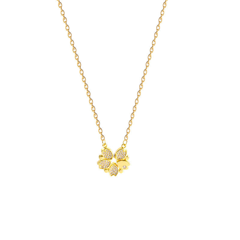 "Lucky Day" - Stainless Steel Pendant Necklace