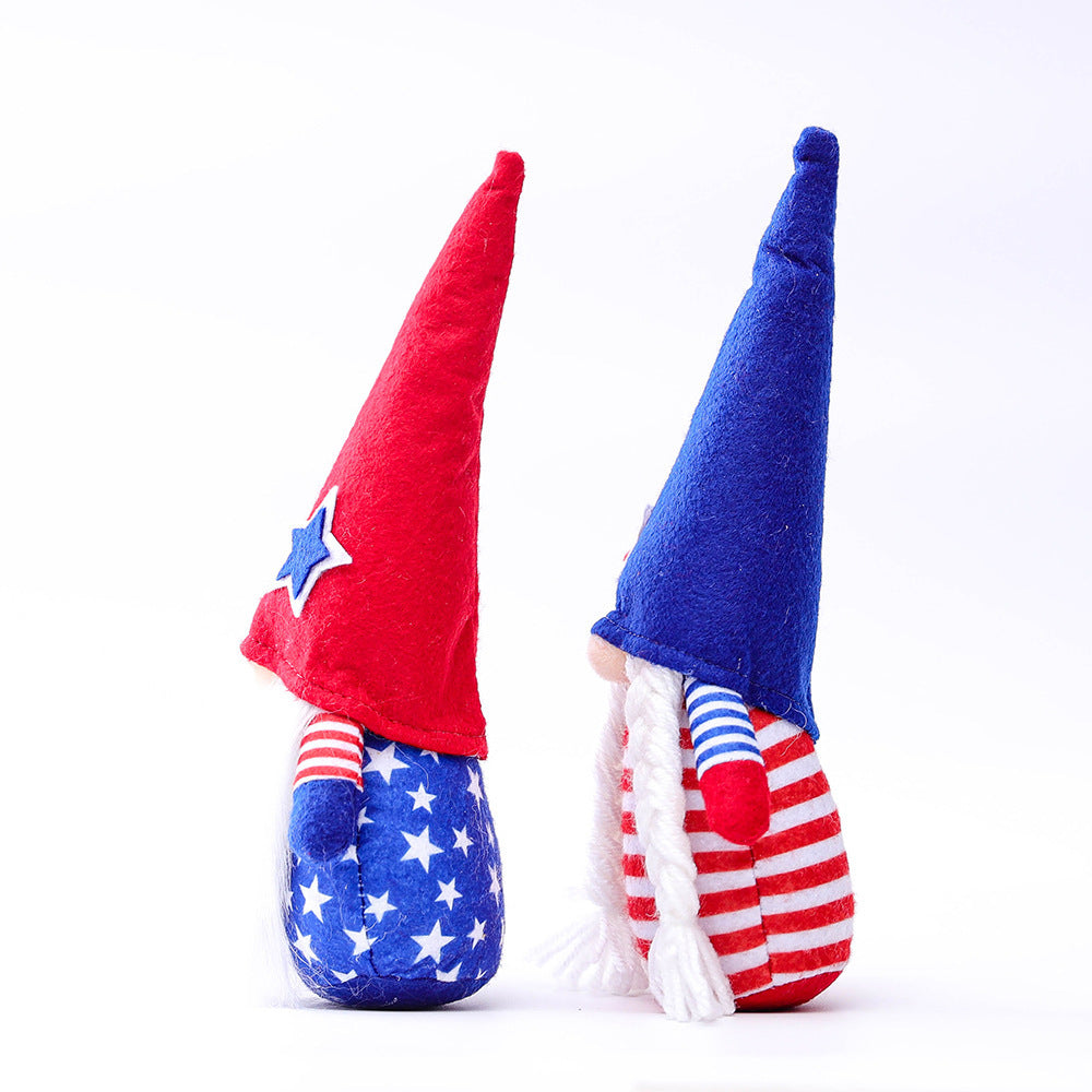 Striped Dwarf Doll Ornaments