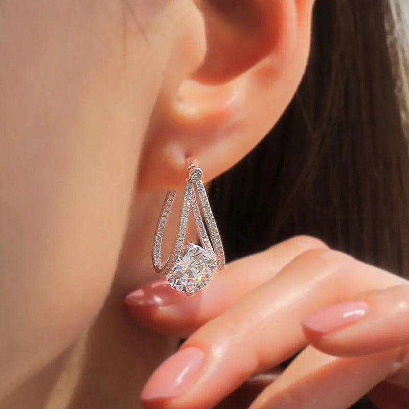 "Love Eternity" - Zircon Earrings