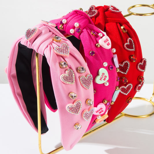 Valentine's Day Knotted Headband