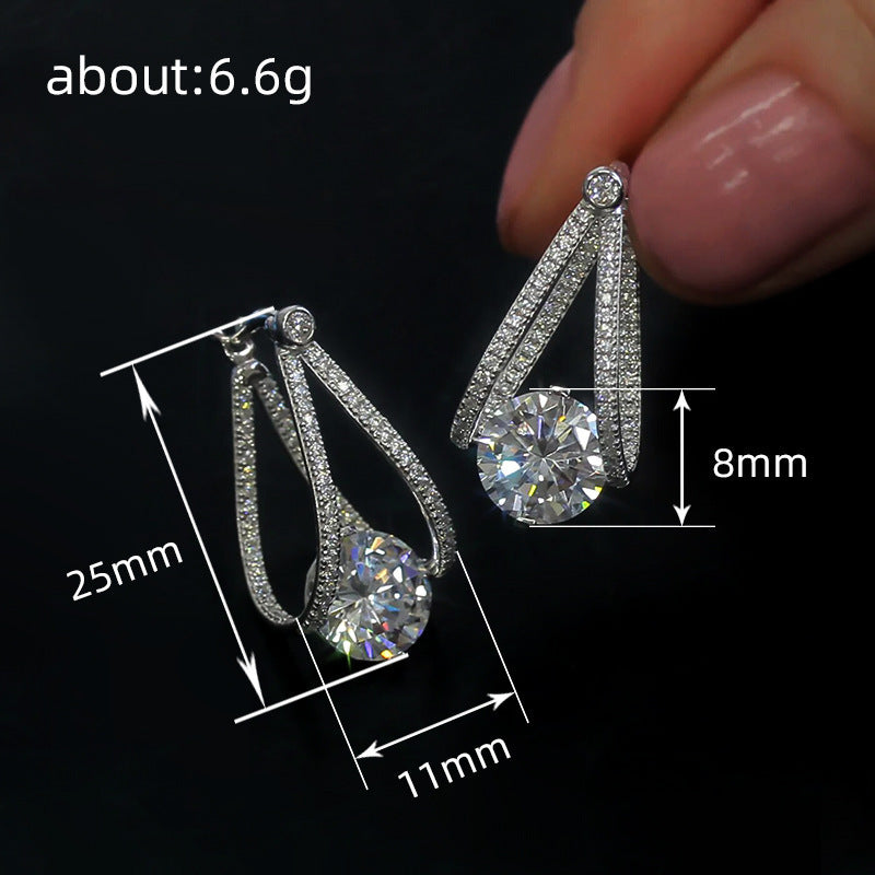 "Love Eternity" - Zircon Earrings