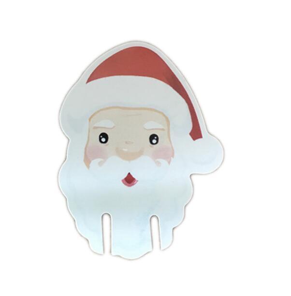 DIY Christmas Hat Wine and Champagne Glass Topper Decoration