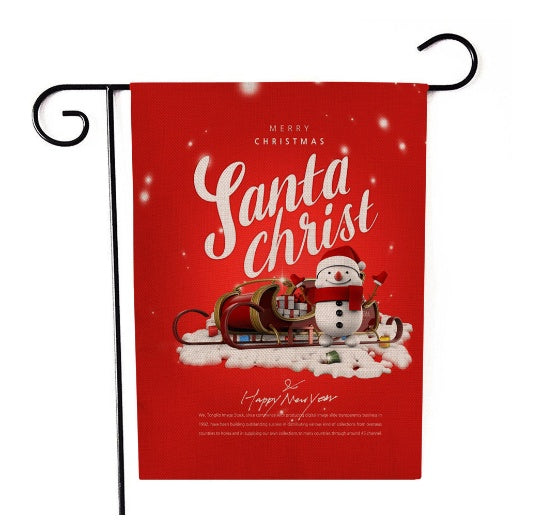Santa Claus Garden Flag