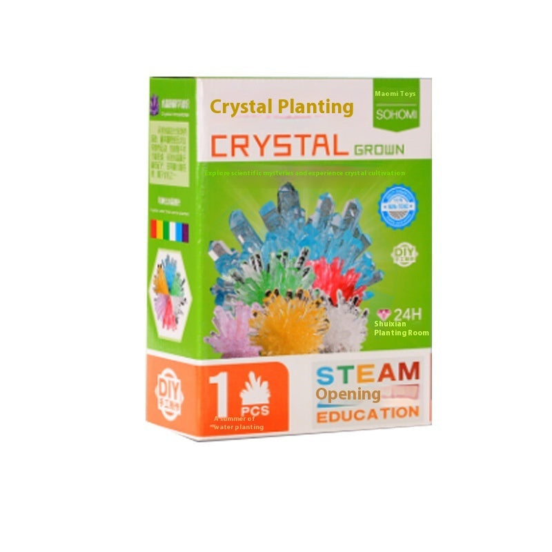 Growing Crystal Scientific Experiment
