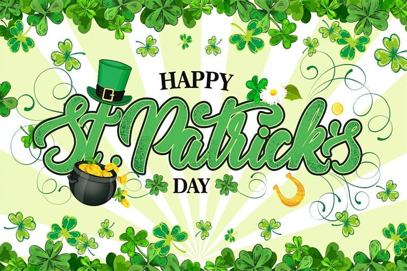 St. Patrick's Day Party Banner