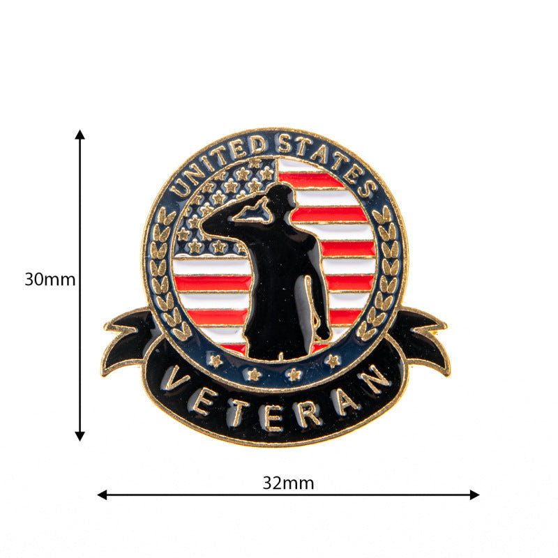 Independence Day Badge Ornament