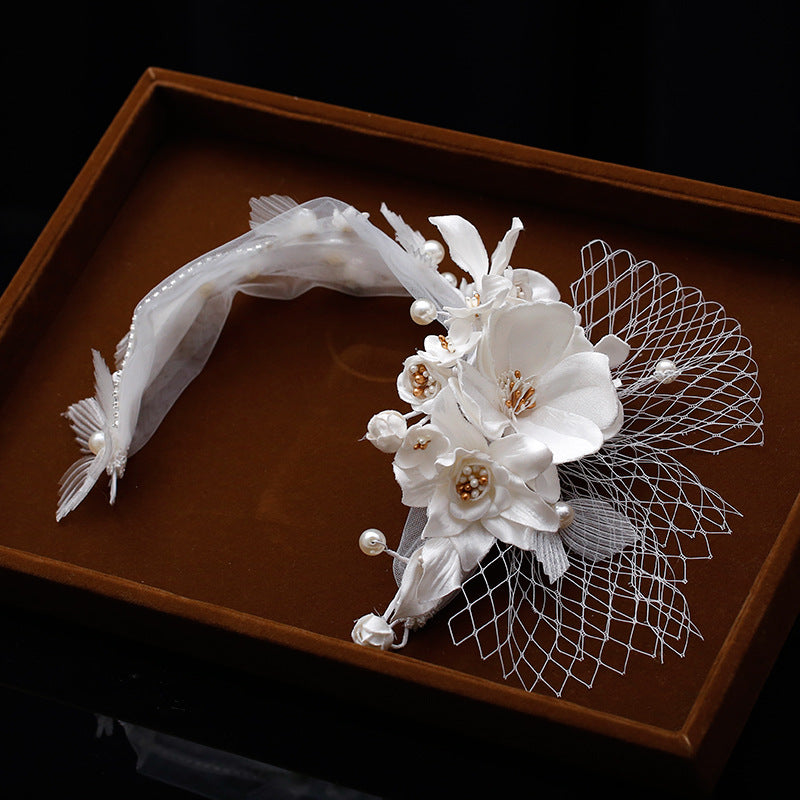 Mori Flower Wedding Hairband