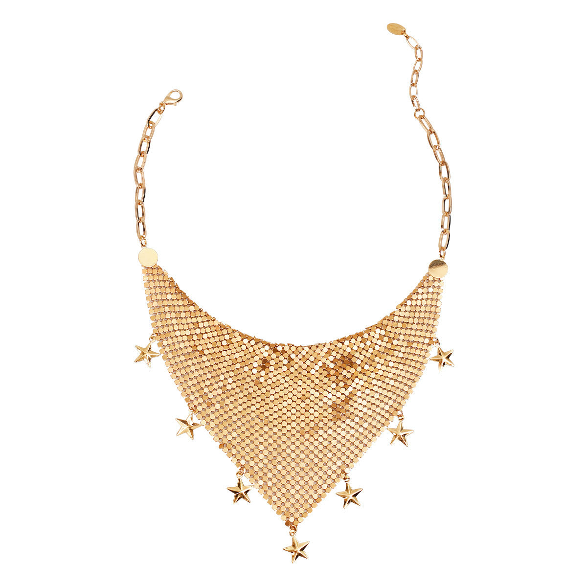 "Five-pointed Star" - Retro Binder Necklace