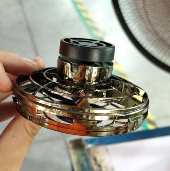 Flying Rotating Gyro Aircraft Induction Drone