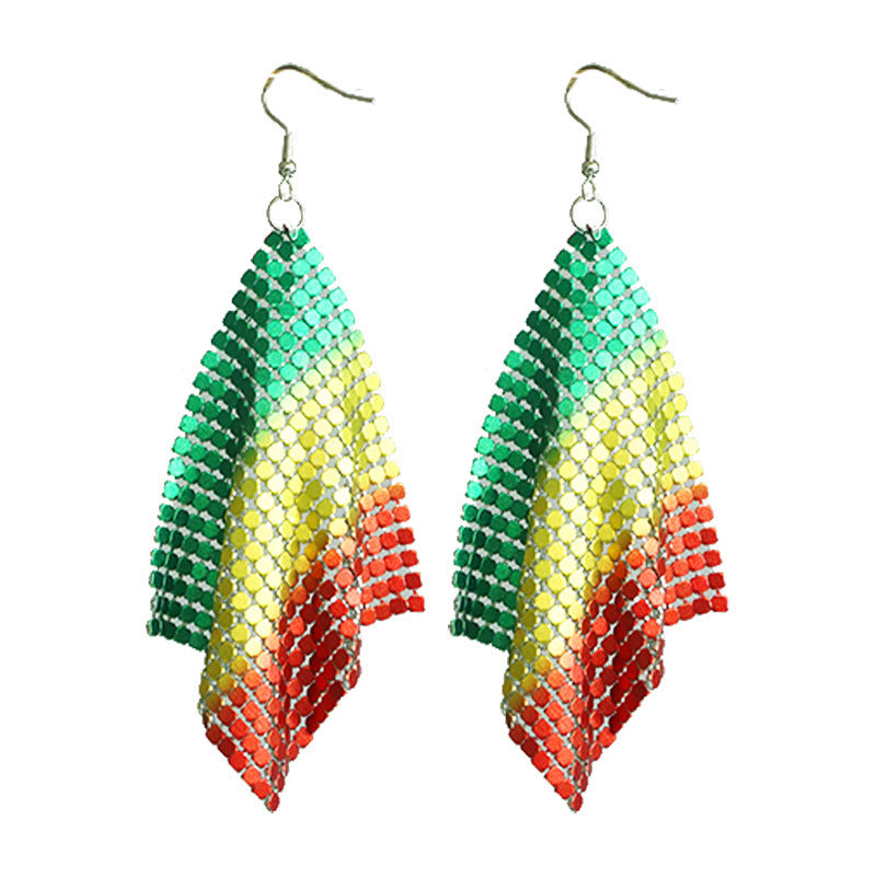 Multicolor Cultural Earrings