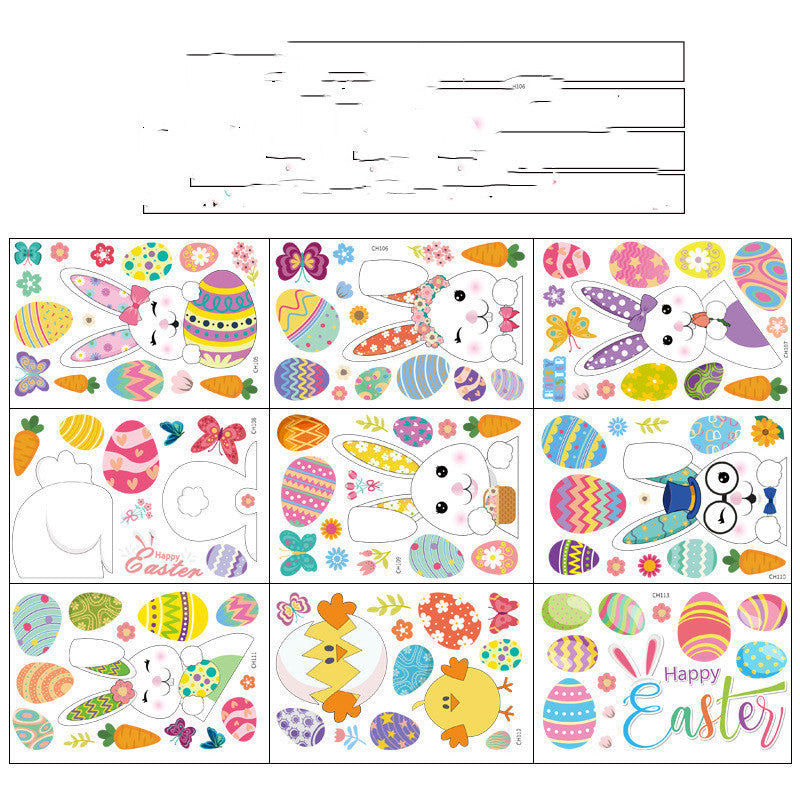 Easter Wall Sticker Showcase