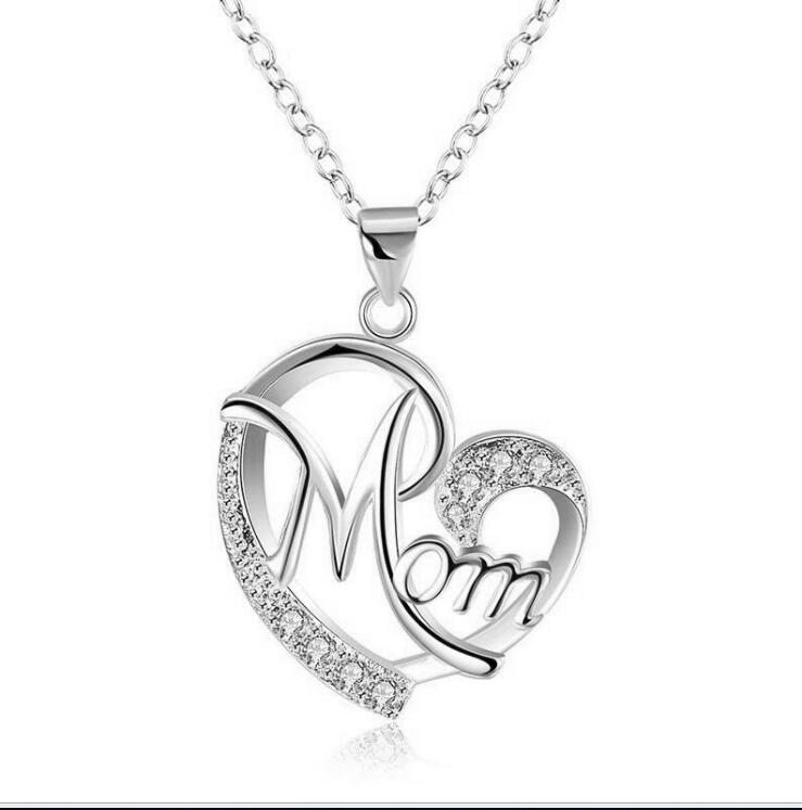 "Cherish Mom" - Multicolored Mom Necklaces