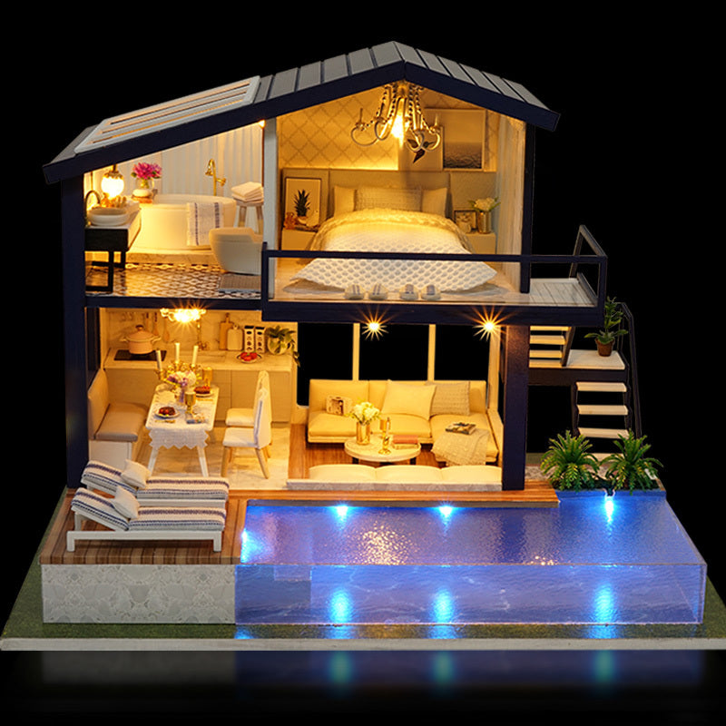 DIY 3D Wooden Doll House