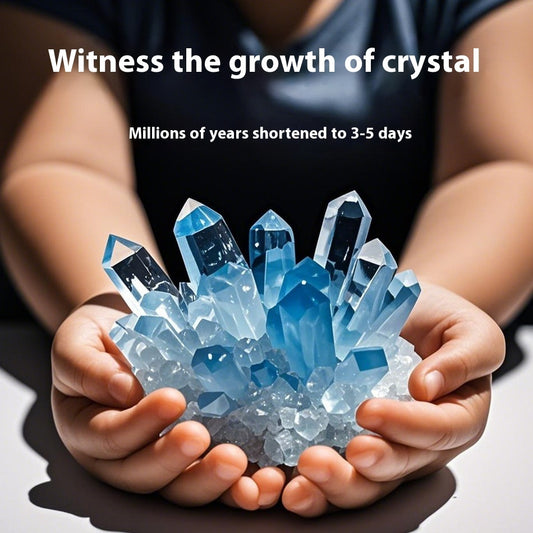 Growing Crystal Scientific Experiment