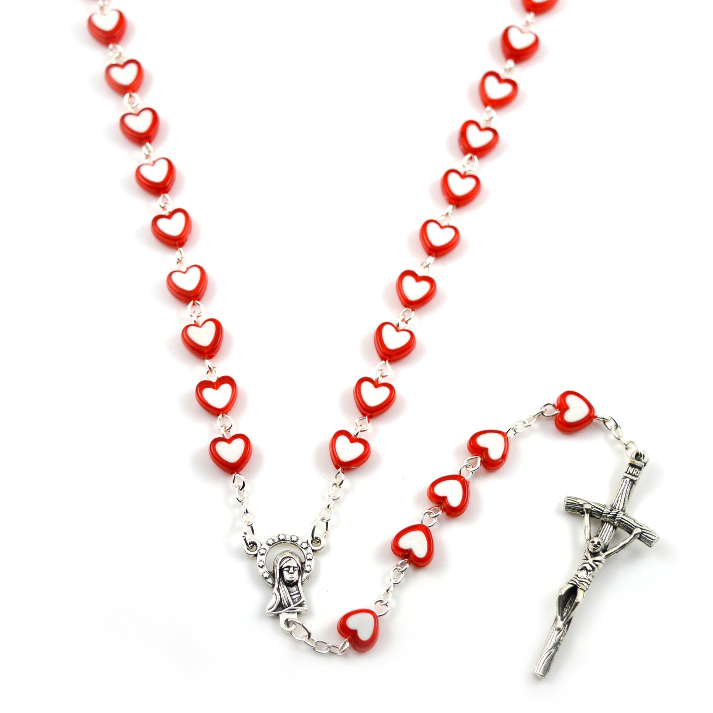 "Jesus Love" - Rosary  Necklace