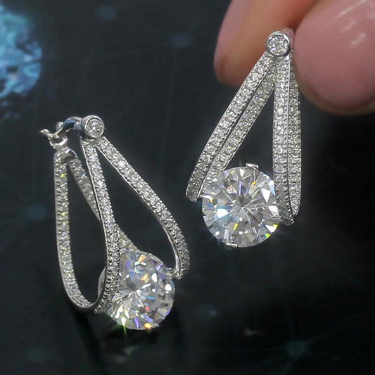 "Love Eternity" - Zircon Earrings