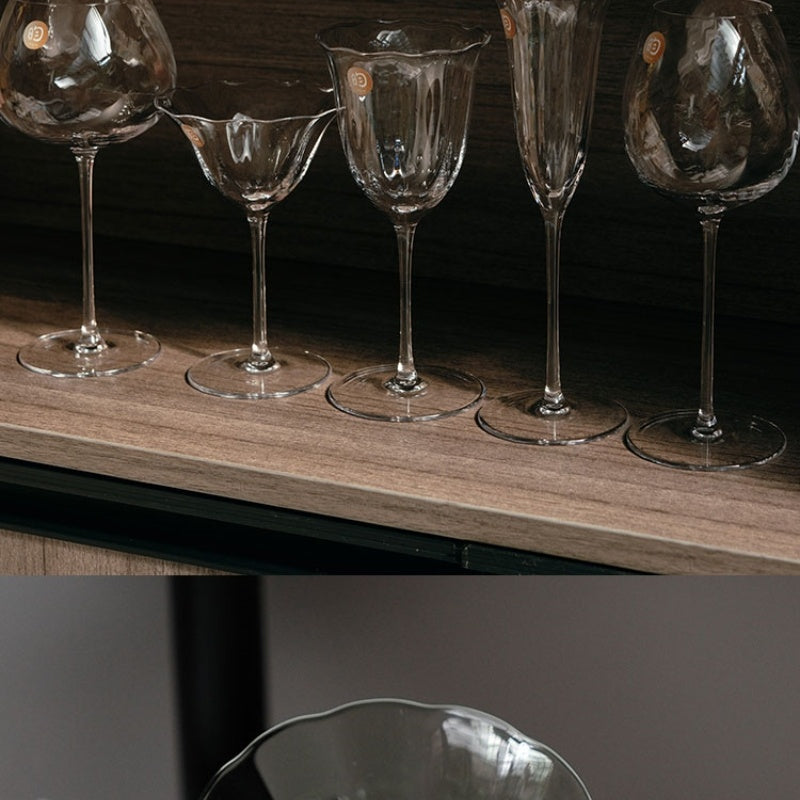 "Mean Green" - Vintage Wine Glass Goblet