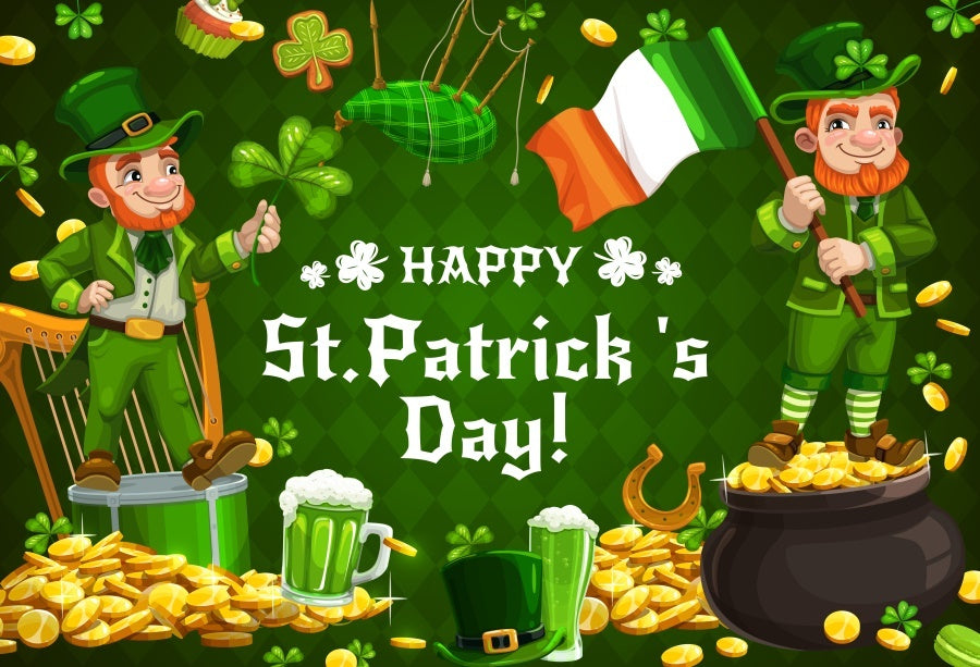 St. Patrick's Day Party Banner