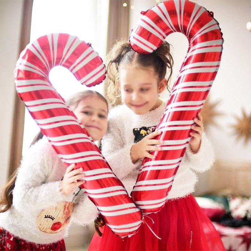 "Candy Cane Lane" - Holiday Party Balloons