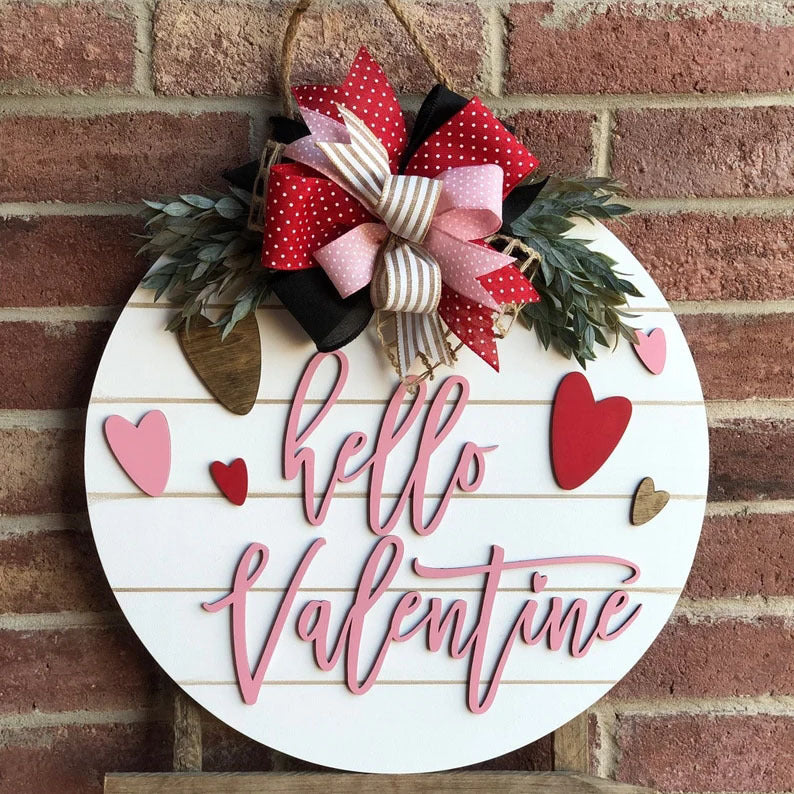 Valentine's Day Hanging Door Decoration