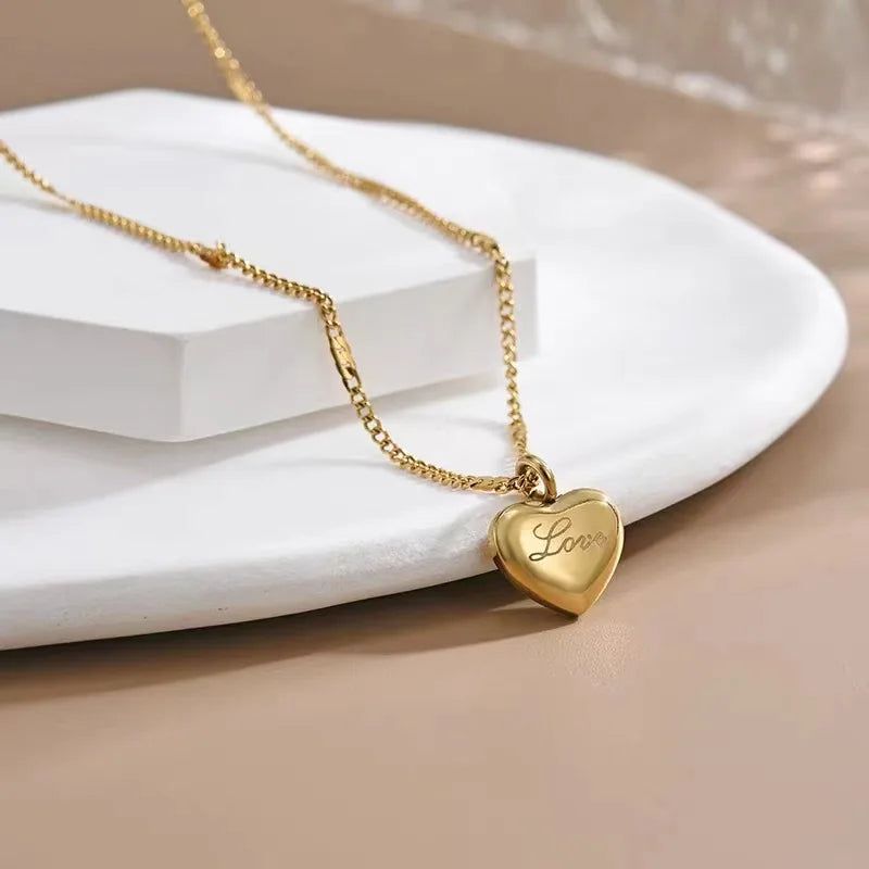 Vintage Love Heart Pendant