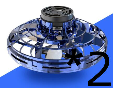 Flying Rotating Gyro Aircraft Induction Drone