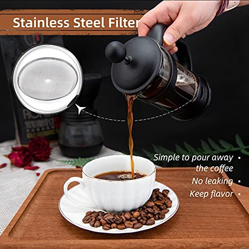 "Coffee Buddy" - Portable Mini French Press Coffee Maker