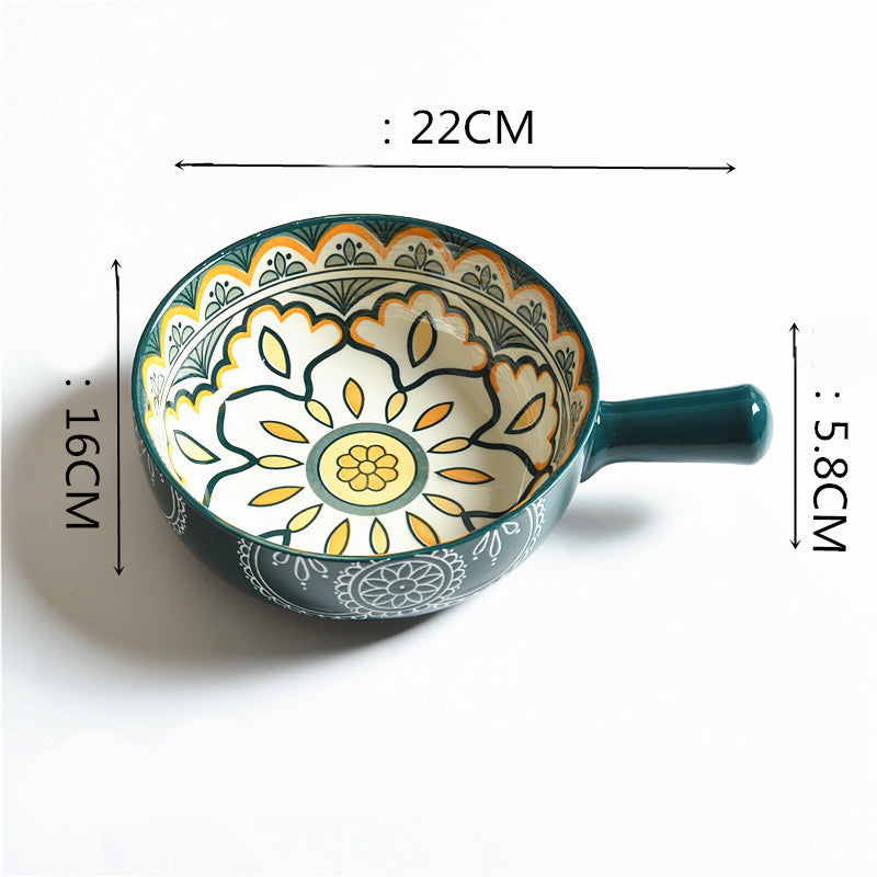 "Botanical Flower"- Fruit Salad Bowl