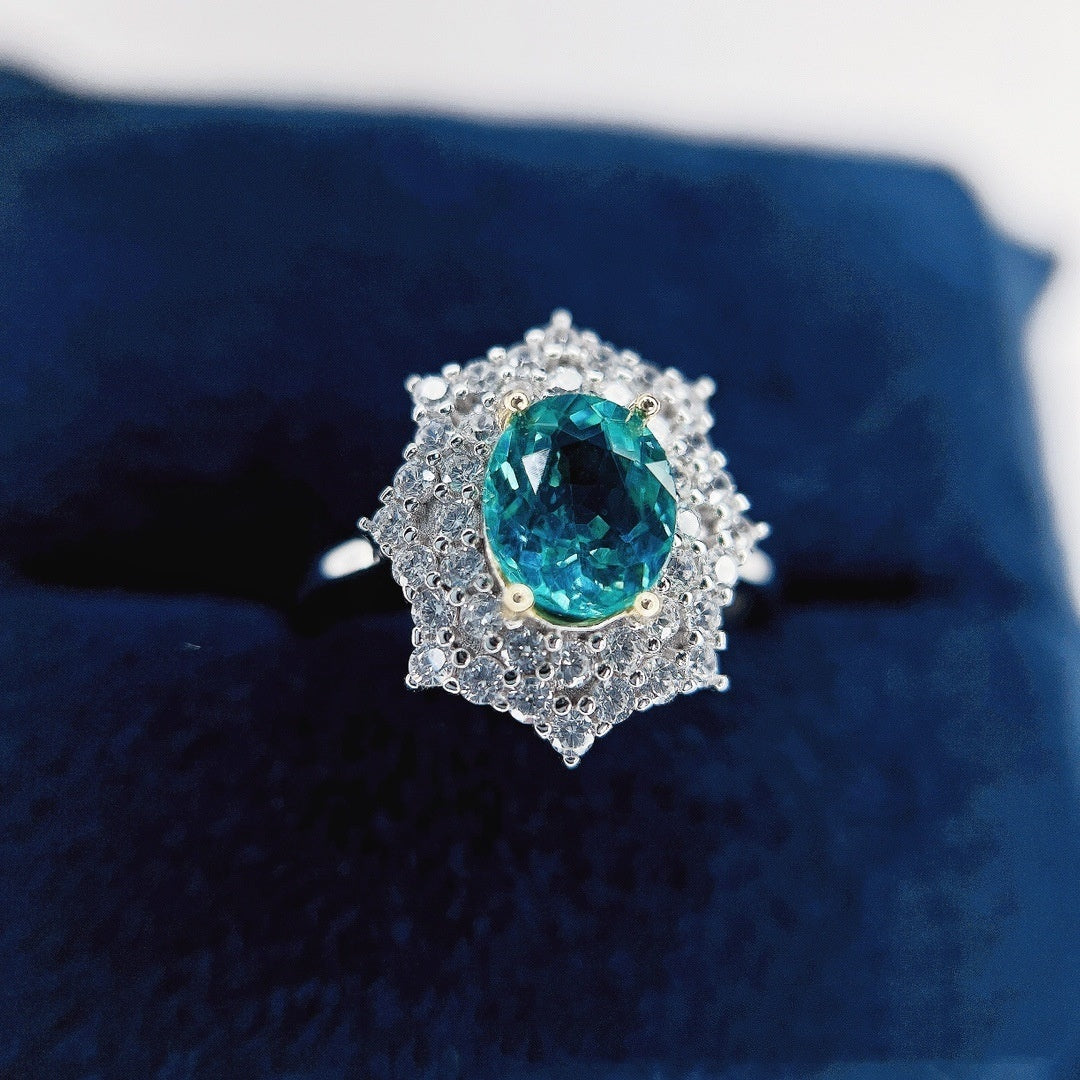 "I am Treasured" - Natural Apatite Ring