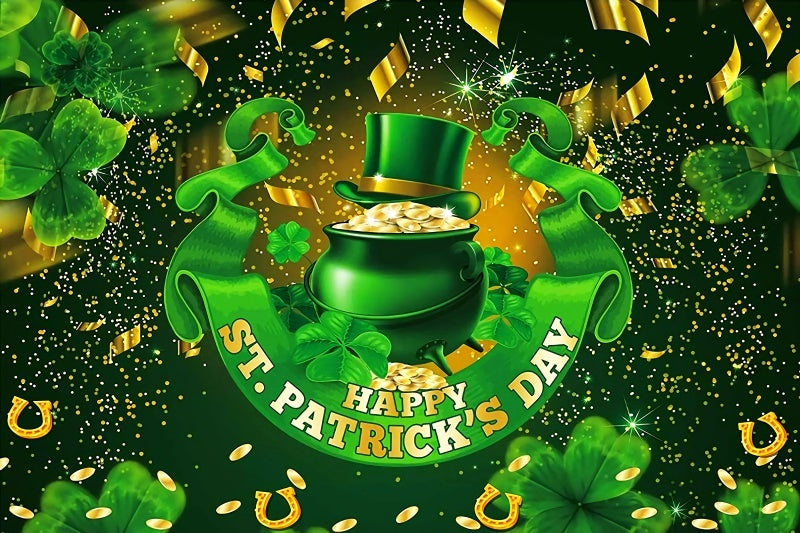 St. Patrick's Day Party Banner