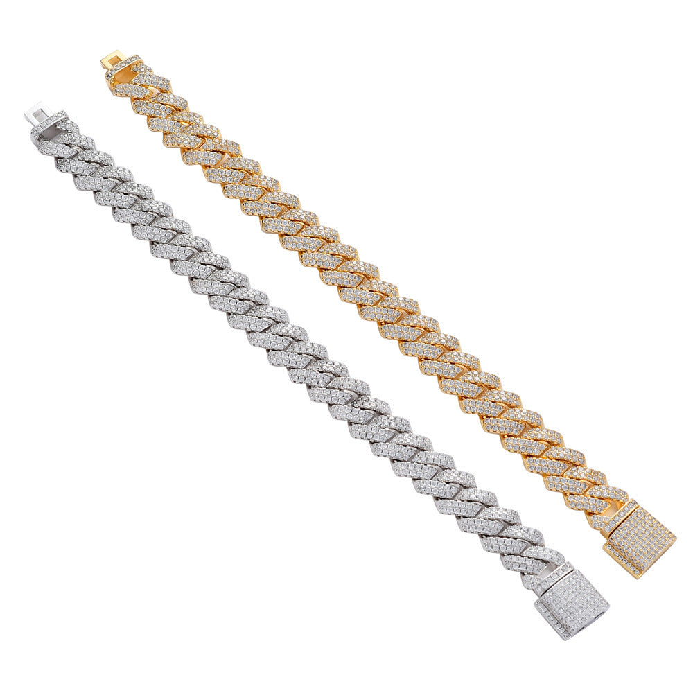"The Celebrity" - Diamond Link Bracelet