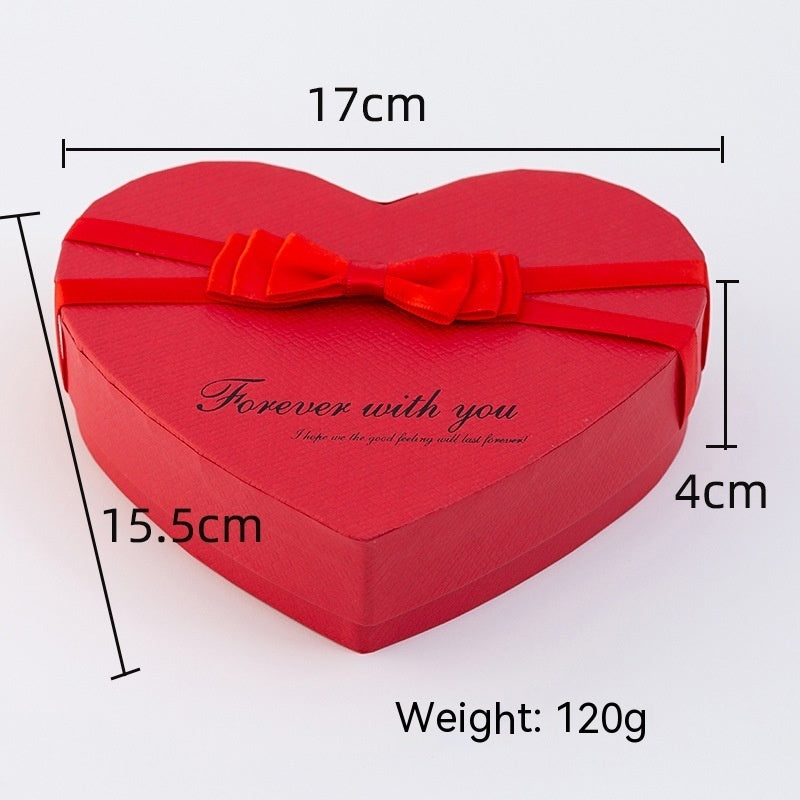 Heart-shaped Rose Soap Gift Box