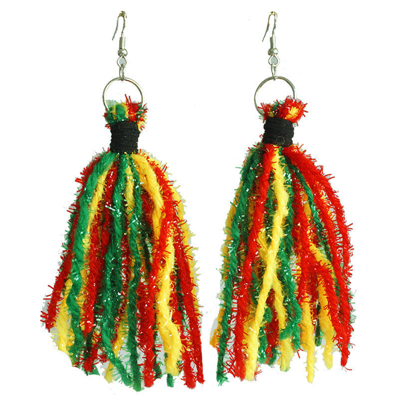 Multicolor Cultural Earrings