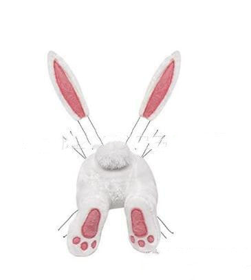 Handmade Bunny Wreath