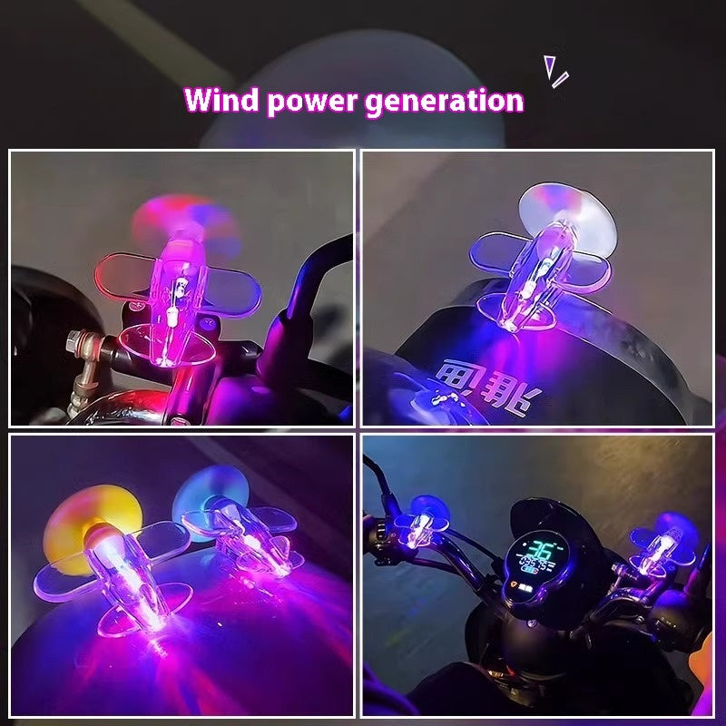 LED Wind Power Plane Lamp Decoration