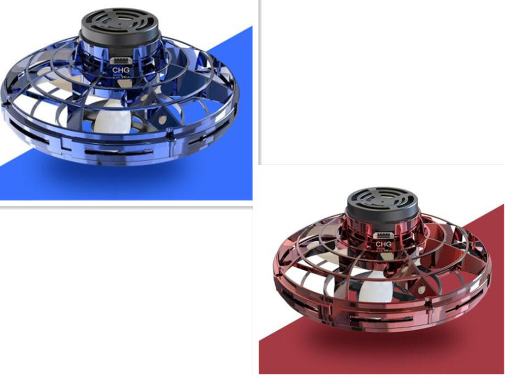 Flying Rotating Gyro Aircraft Induction Drone