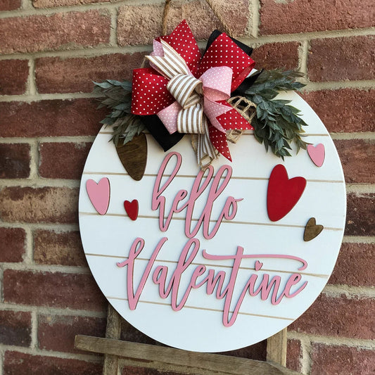 Valentine's Day Hanging Door Decoration