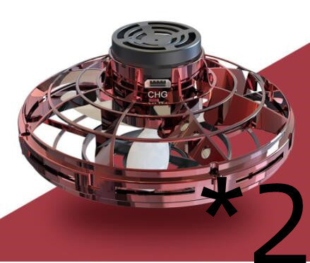 Flying Rotating Gyro Aircraft Induction Drone