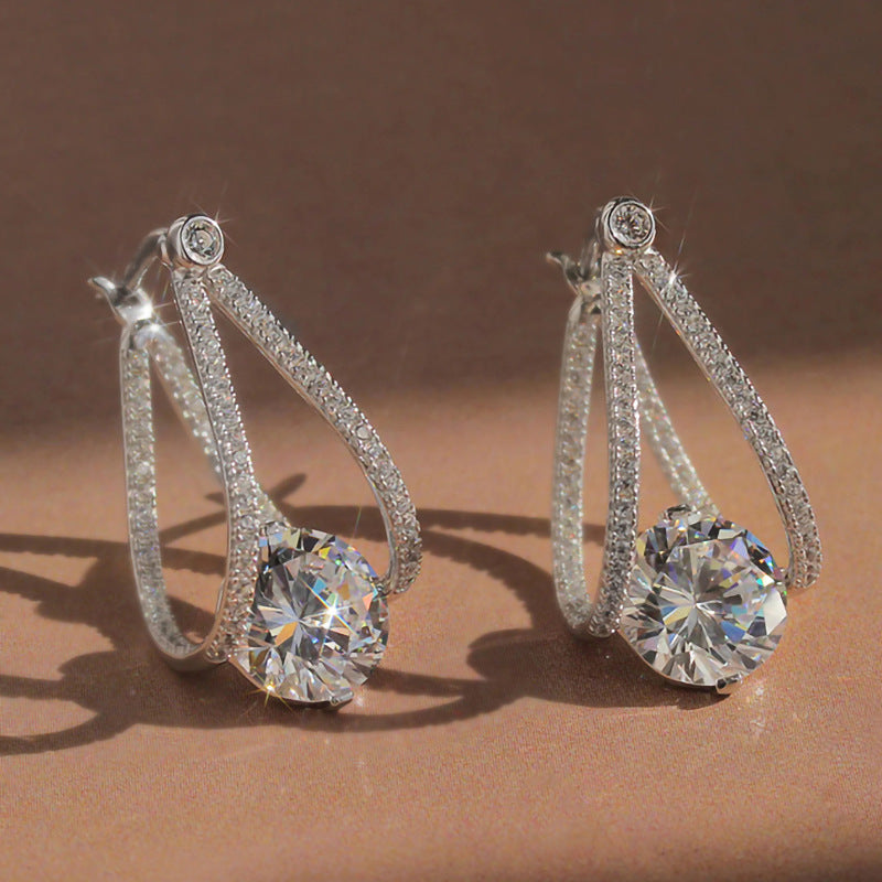 "Love Eternity" - Zircon Earrings