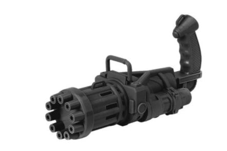 Gatling Bubble Machine Gun