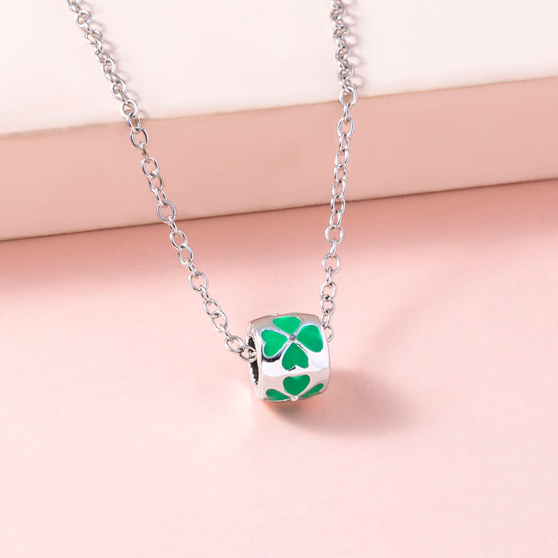 "Lucky Life" - Four-leaf Clover Clavicle Chain Necklace