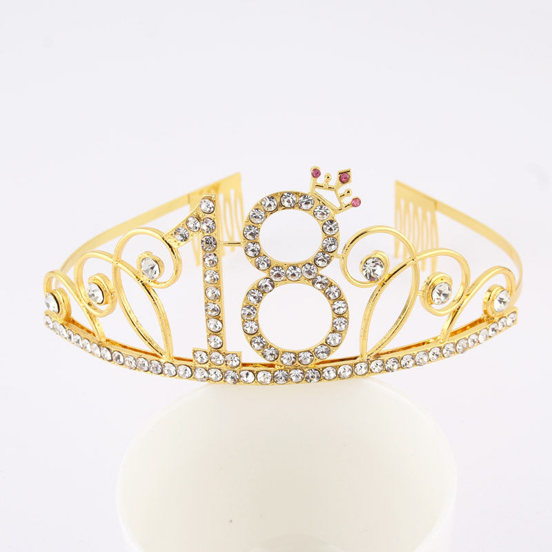 Diamond Birthday Hair Tiara