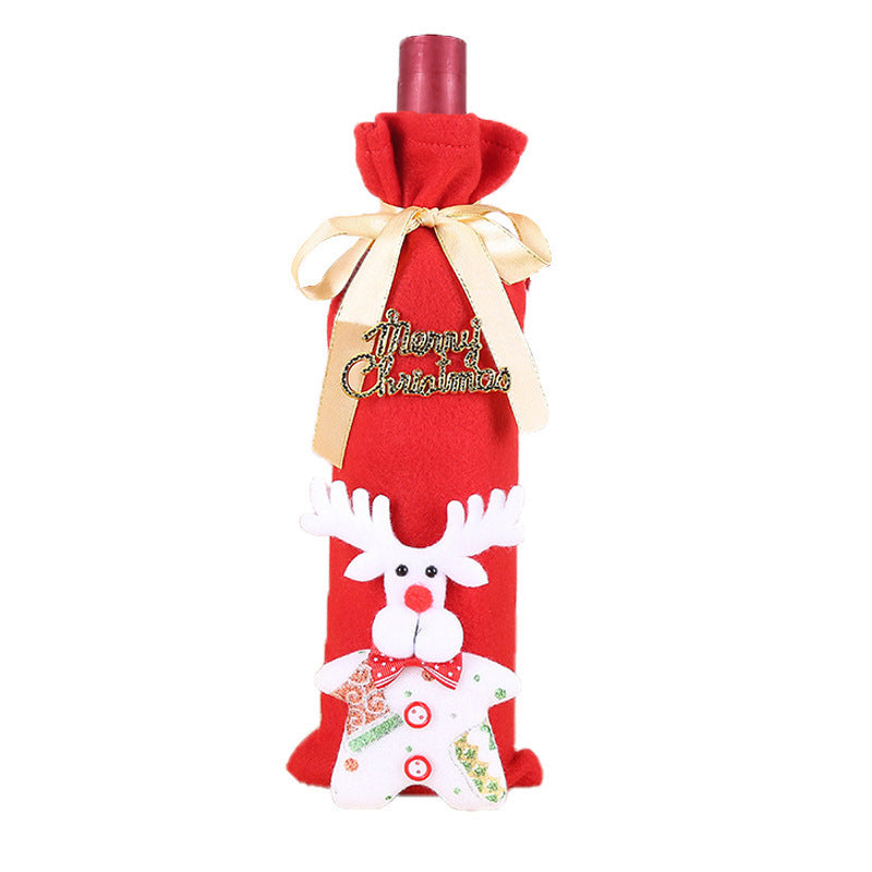 Christmas Wine Bottle Bag